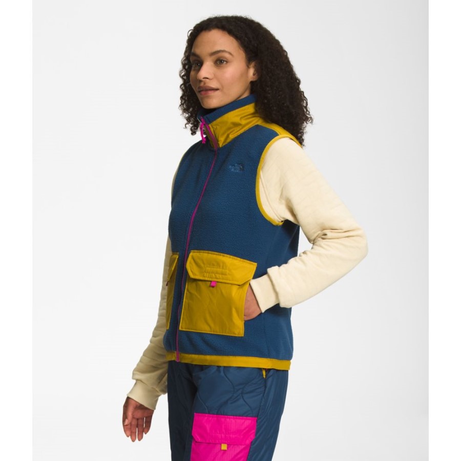 אפוד קשת מלכותי של נשים כחולות מוצלות