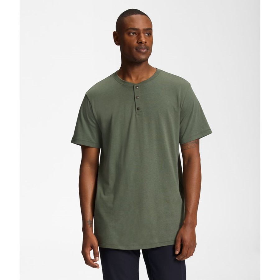 The North Face Thyme Men השטח הנלי עם שרוולים קצרים