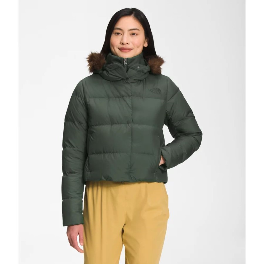 ה-north Face Thyme Women New Dealio מעיל פוך קצר