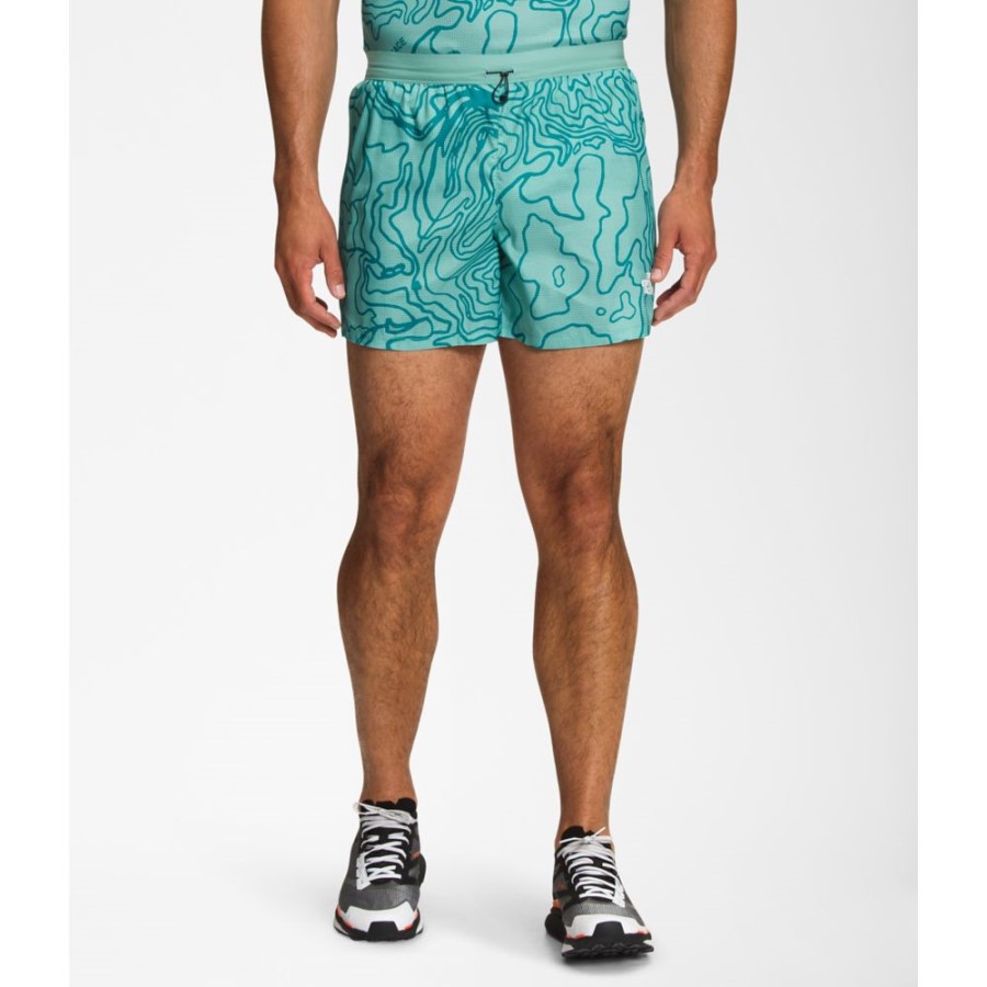 ה-North Face Wasabi Yosemite Men מודפסים מכנסי זריחה קצרים