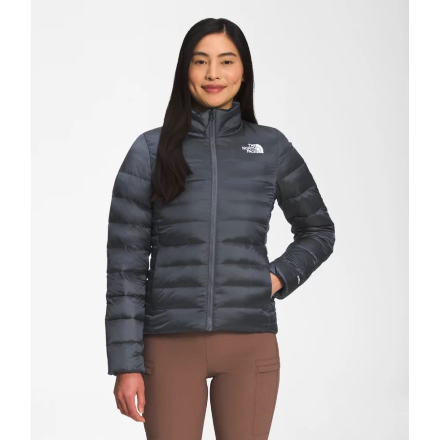 ה-North Face נשים מעיל Aconcagua אפור