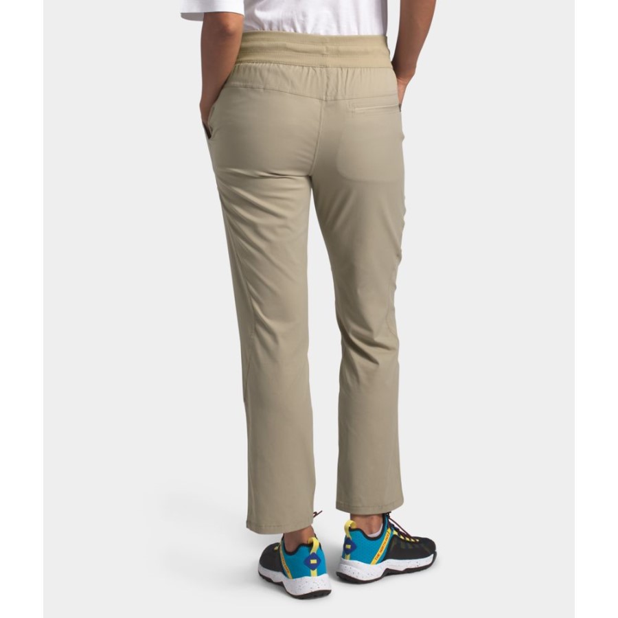 The North Face נשים אפרודיטה מכנסי תנועה אריג בז \'