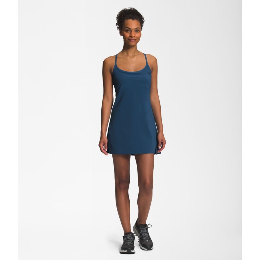 The North Face נשים שמלת טיול רגלי כחול מוצל