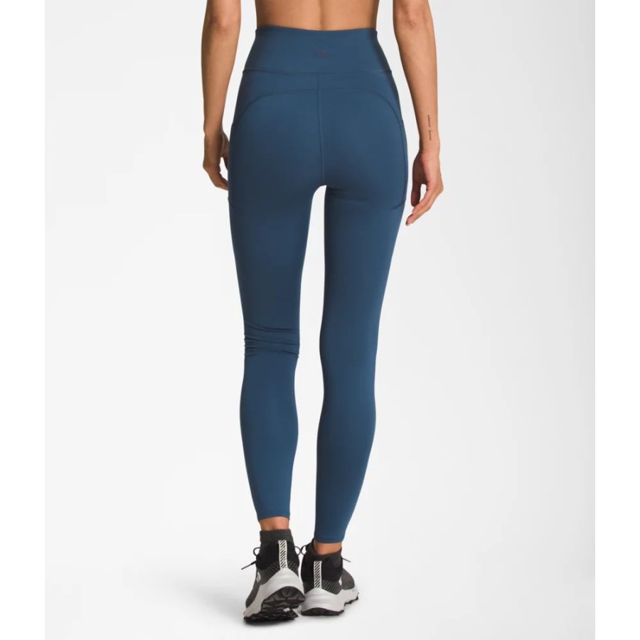 The North Face נשים ברידג\'וויי טייץ היברידי כחול מוצל