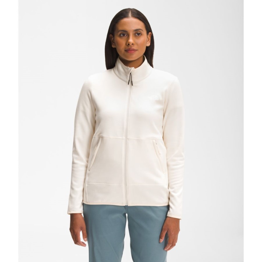 The North Face Women Canyonlands מלא רוכסן לבן