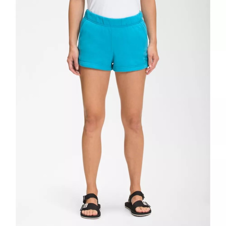 The North Face נשים חצי כיפה לוגו 3 מכנסיים קצרים נורדי כחול