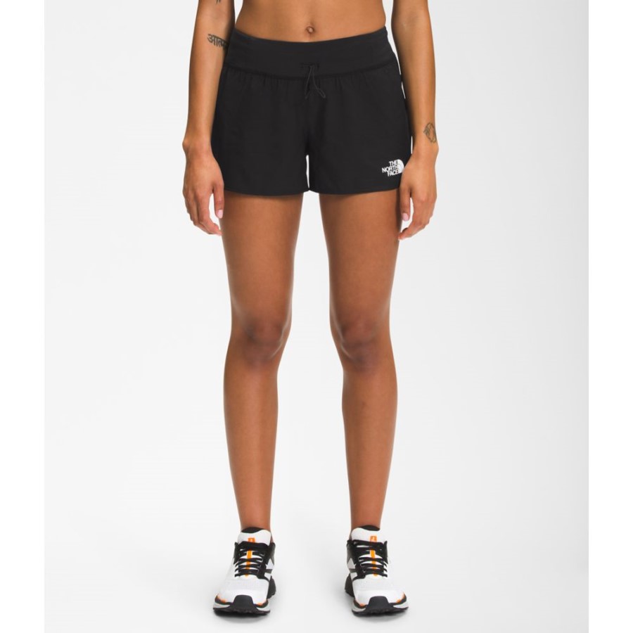 The North Face נשים Movmynt 2.0 מכנסיים קצרים שחורים