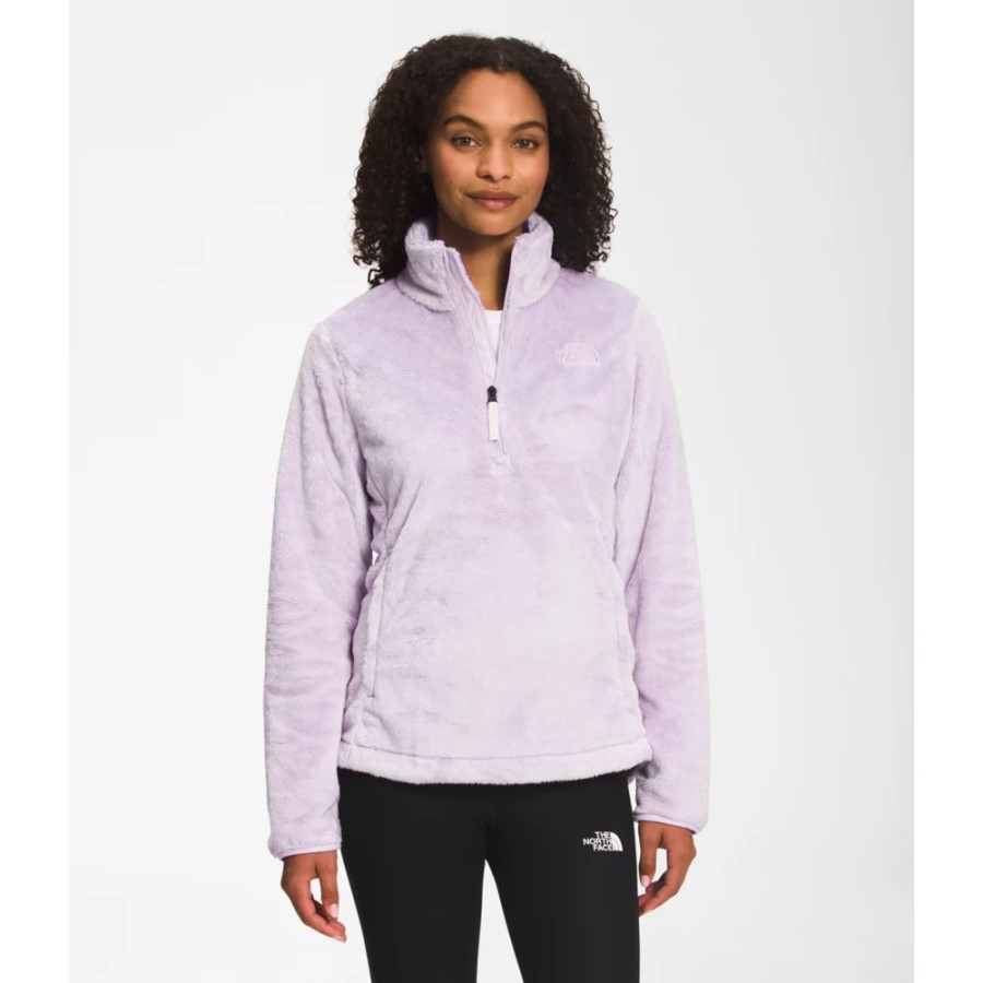 The North Face נשים אוסיטו סוודר רוכסן ערפל לבנדר