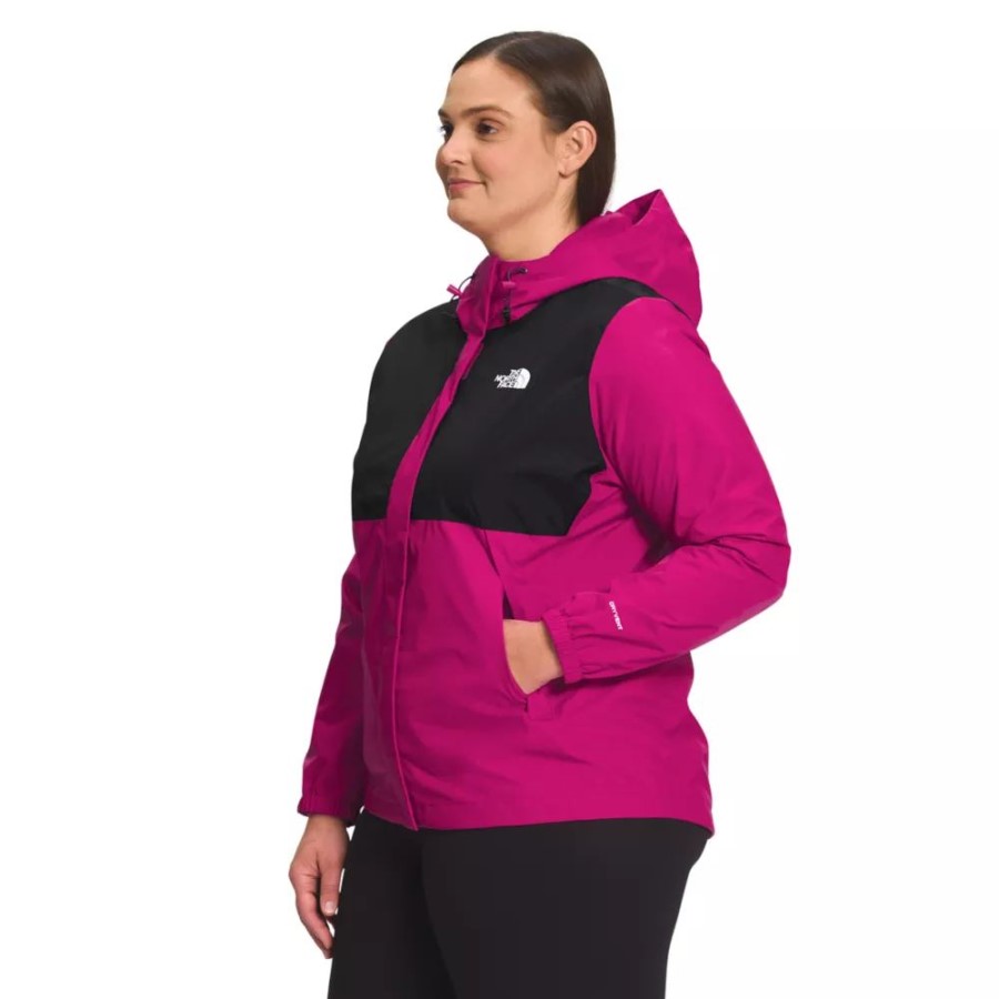 ה-north Face נשים פלוס ז\'קט אנטורה שחור
