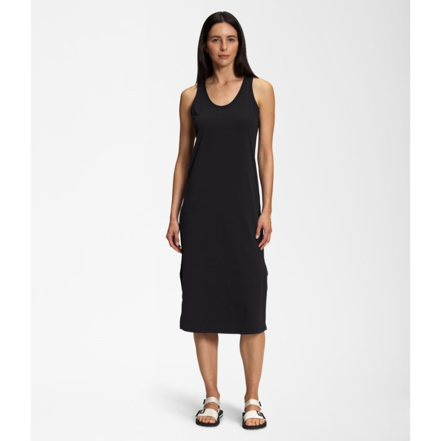 The North Face נשים שמלת טנק שטח שחורה