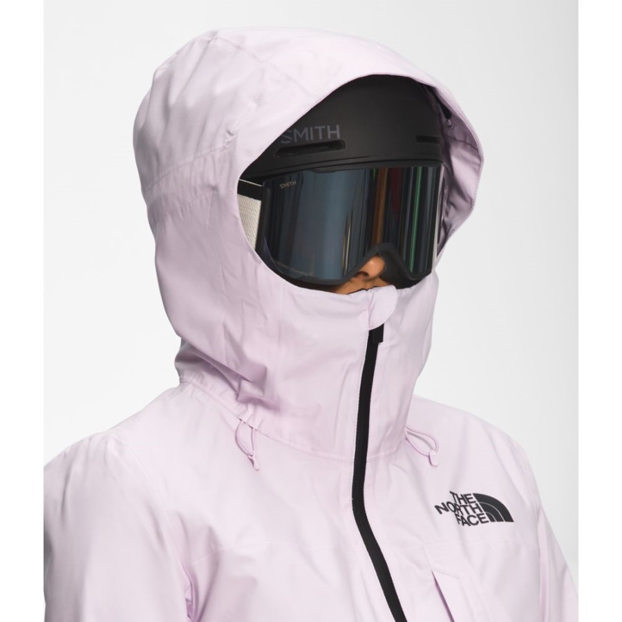 The North Face נשים Thermoball Eco Snow Triclimate מעיל לבנדר ערפל