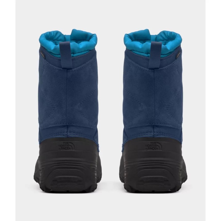 The North Face Youth Alpenglow V מגפיים עמיד למים כחול מוצל