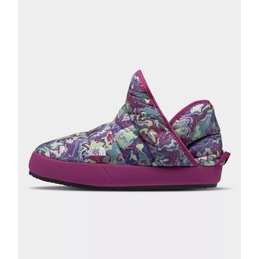 ה-north Face נוער Thermoball Trction נעליים שיא סגול