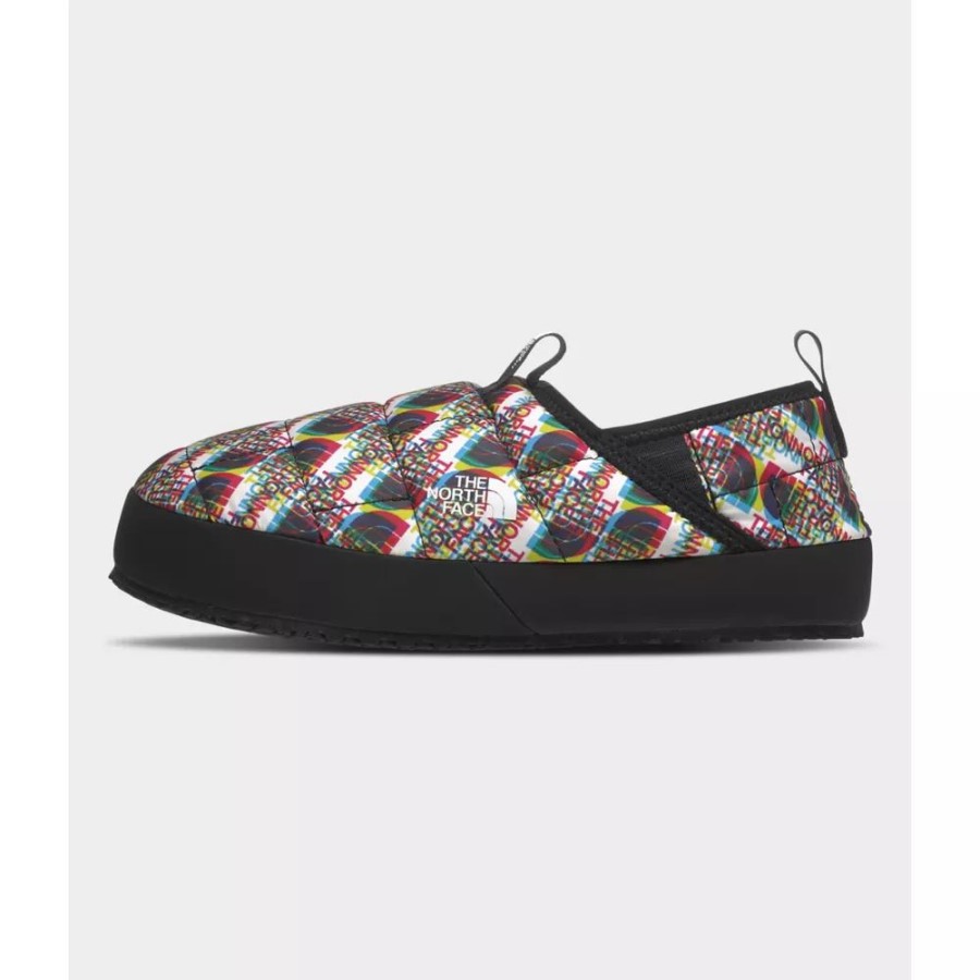 The North Face Youth Thermoball Traction Ii פרדות תקלה לבנה