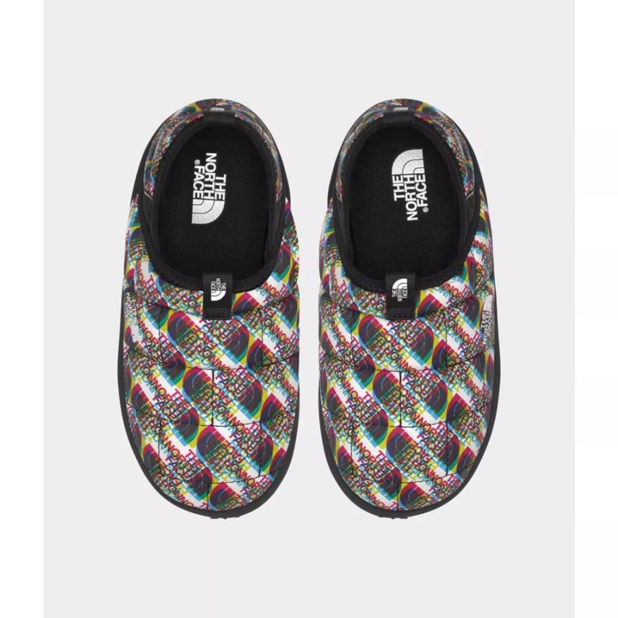 The North Face Youth Thermoball Traction Ii פרדות תקלה לבנה