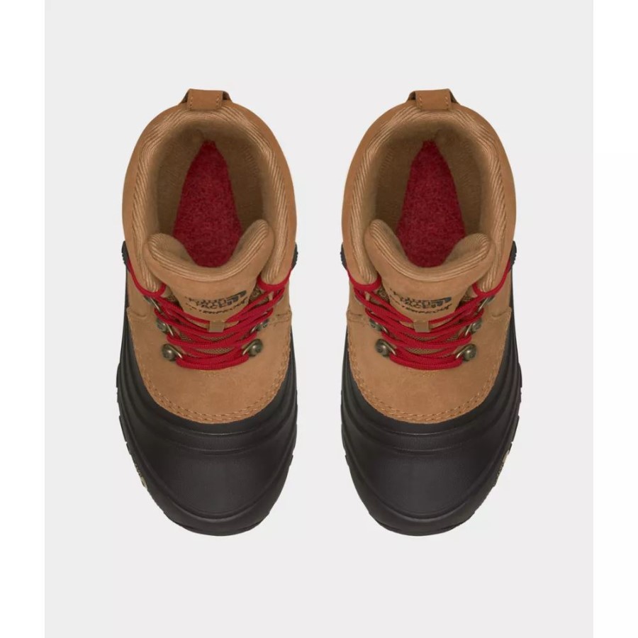 מגפי תחרה צ\'ילקט צ\'ילקט 2. חום קלוי