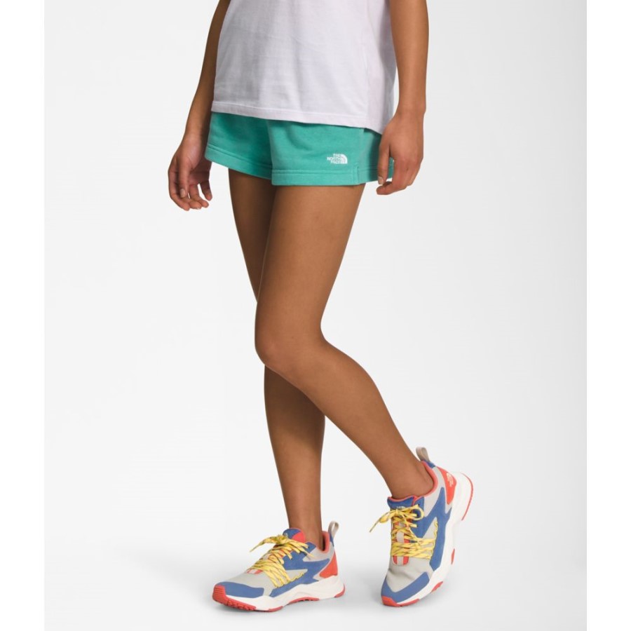 Wasabi The North Face נשים חצי כיפה לוגו 3 מכנסיים קצרים