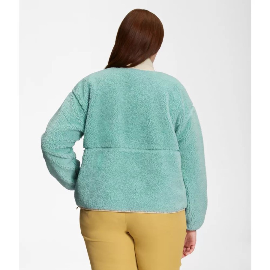 ווסאבי נשים פלוס אקסטרים ערימת ז\'קט מלא רוכסן The North Face