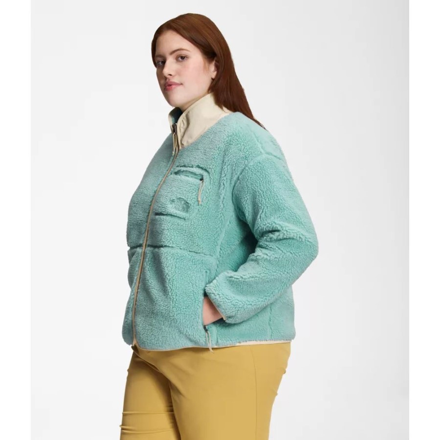 ווסאבי נשים פלוס אקסטרים ערימת ז\'קט מלא רוכסן The North Face