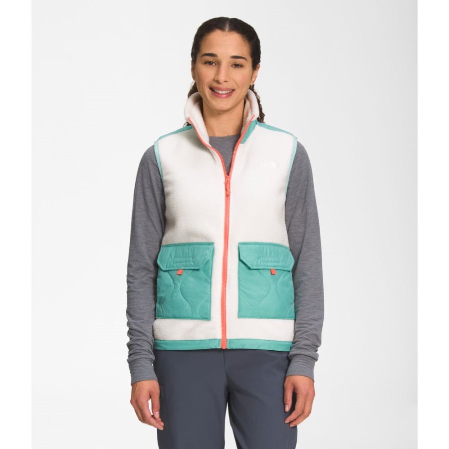 White The North Face נשים מלכותי קשת אפוד