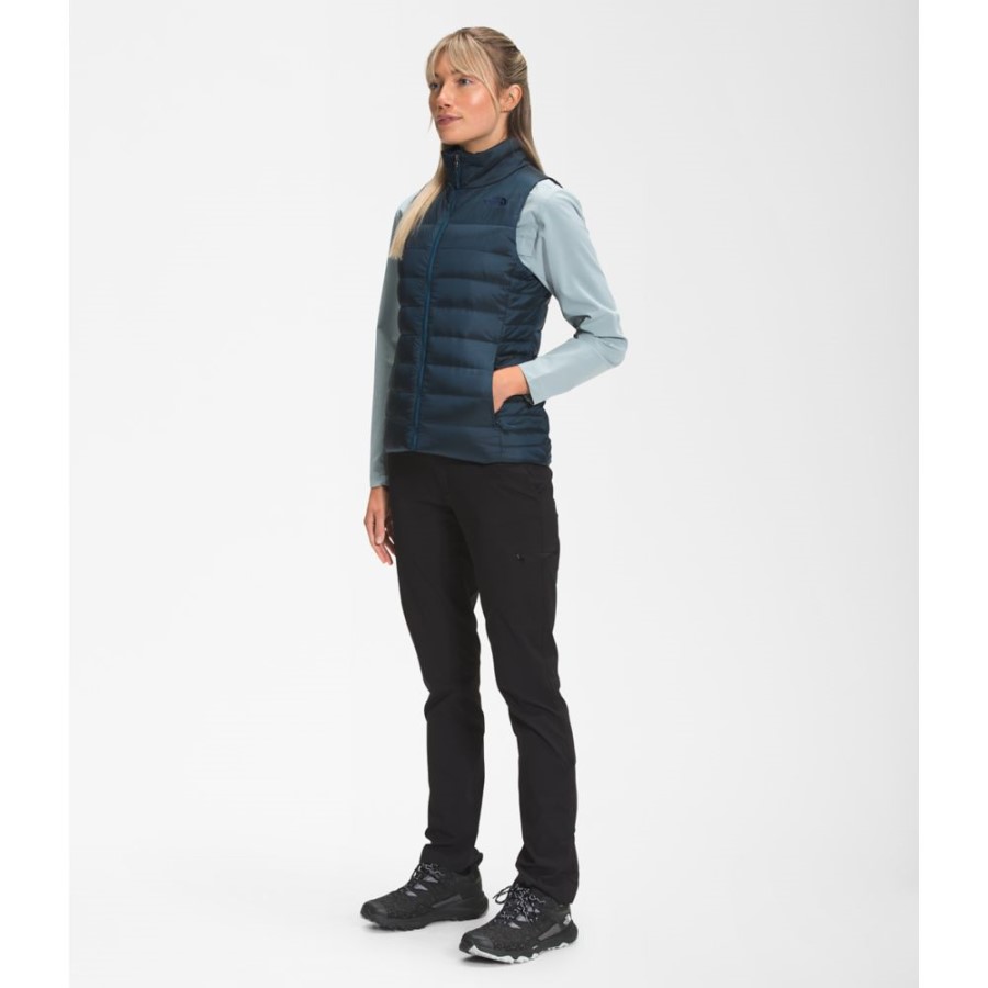 נשים Aconcagua אפוד כחול הפנים הצפוני