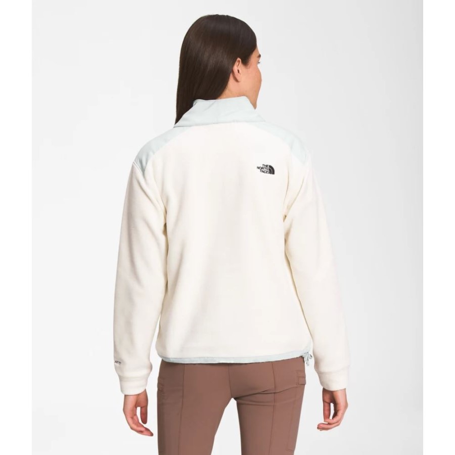 נשים Alpine Polartec 200 Zip White The North Face