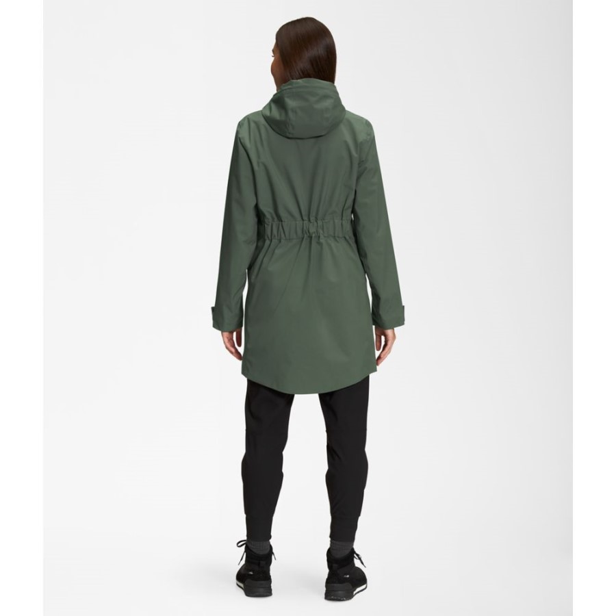 Women City Breeze Rain Parka Ii The North Face Thyme
