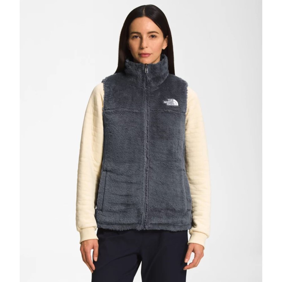 נשים אפוד הפיך מבודד מוסב הצפון אפור