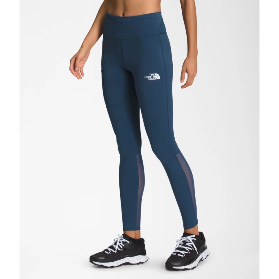 נשים Movmynt טייץ הצפון פנים כחול מוצל