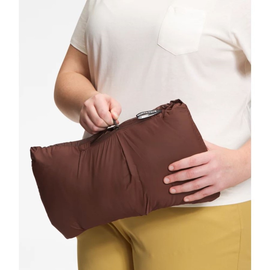 נשים פלוס 1996 מעיל רטרו Nuptse The North Face אלון כהה