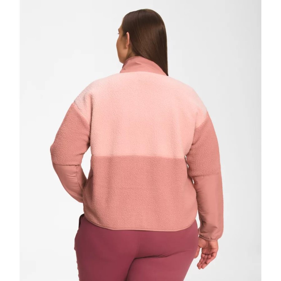 נשים פלוס מעיל צמר קרגמונט עלה שחר הפנים הצפונית