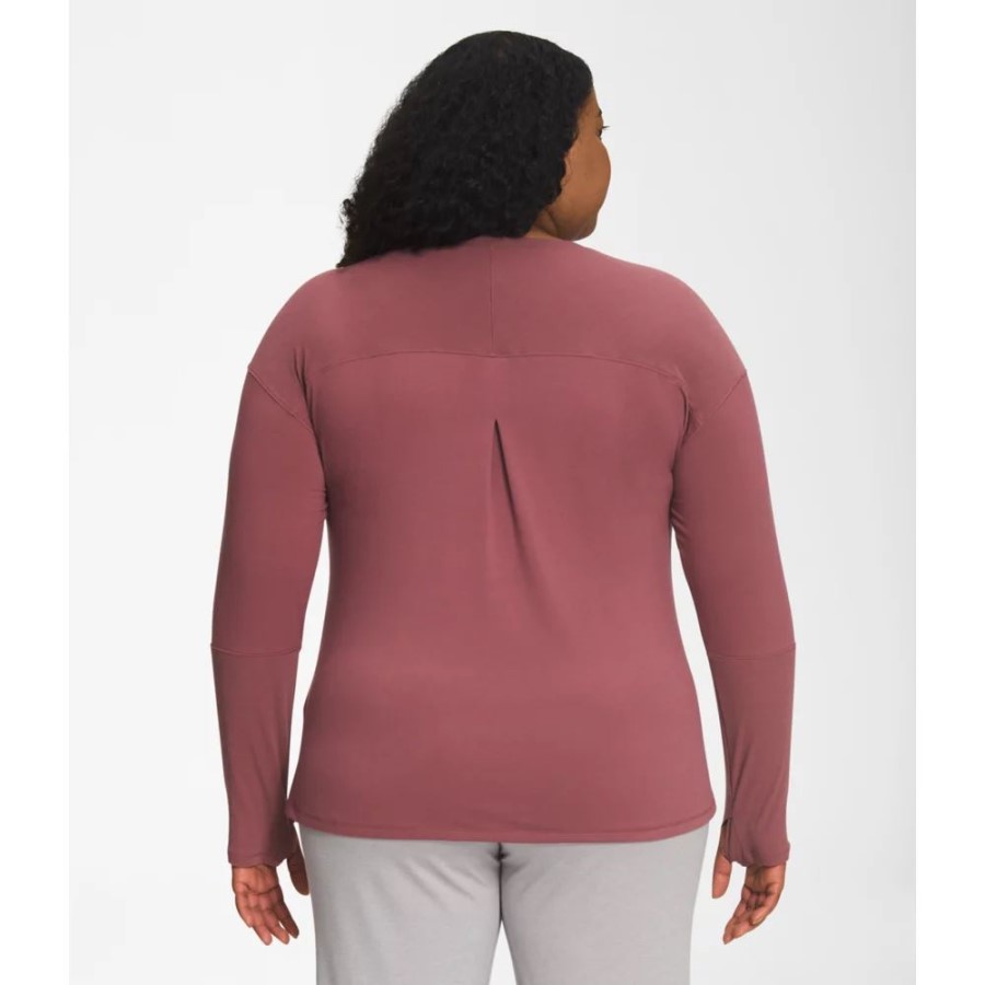 נשים בתוספת Dawndream שרוול ארוך ג\'ינג\'ר את הפנים הצפונית