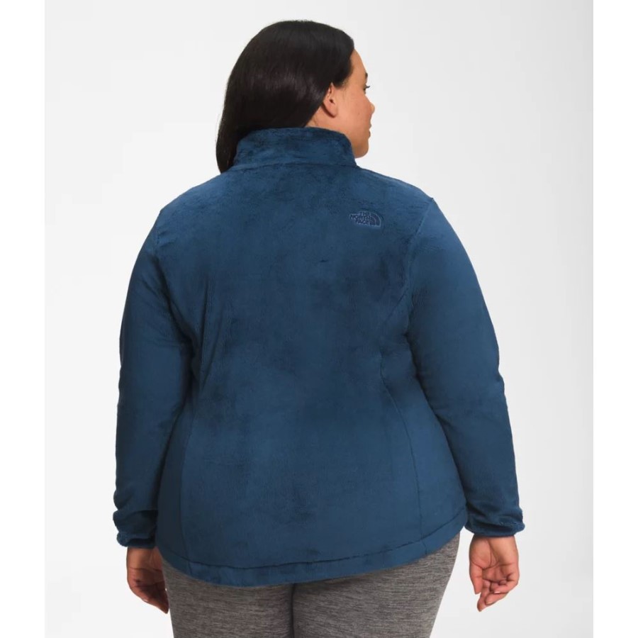 נשים פלוס ז\'קט אוסיטו מוצל כחול את הפנים הצפוני