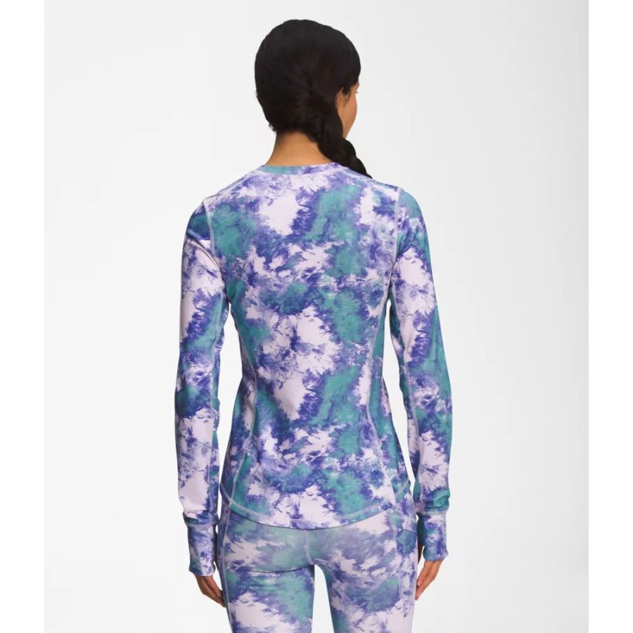 נשים מודפסות חורף חם צוות חיוני הצפון פן ערפל לבנדר