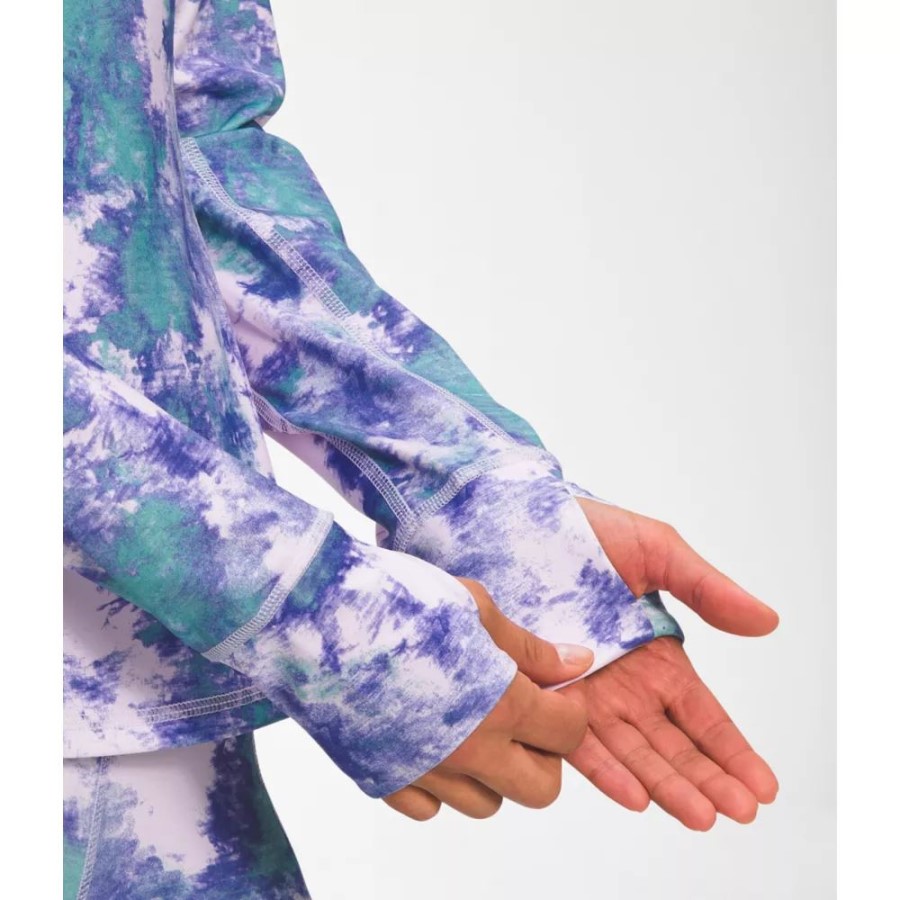 נשים מודפסות חורף חם צוות חיוני הצפון פן ערפל לבנדר