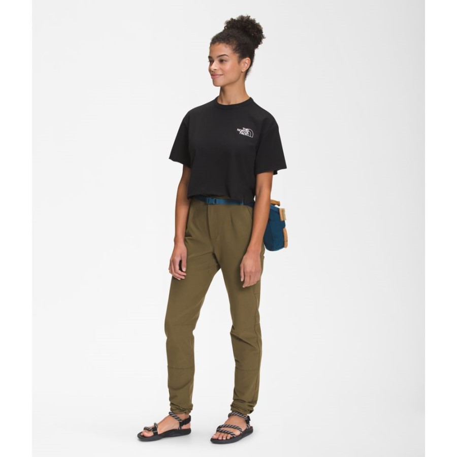 נשים פרויקט מכנסיים הצפון פנים צבאי זית