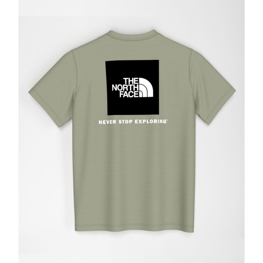 נשים תיבת שרוול קצר Nse טי תה ירוק הפנים הצפוני