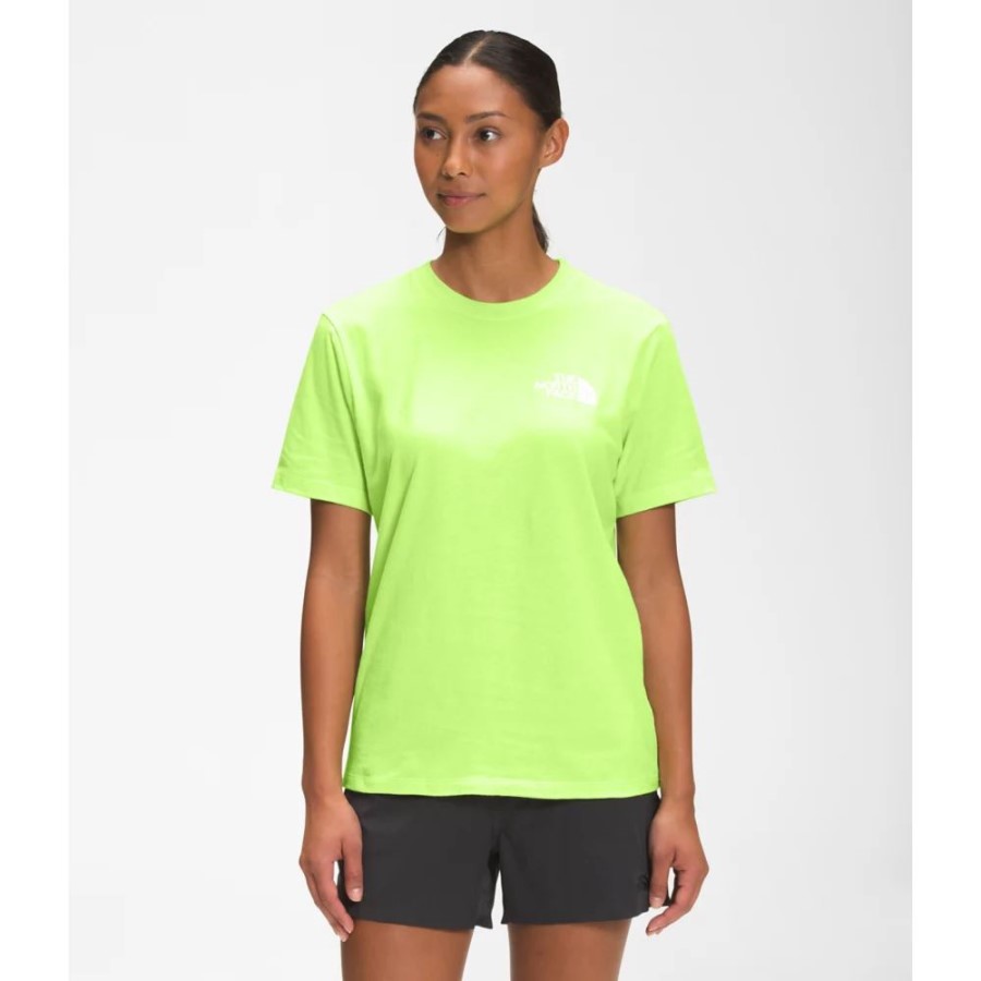 נשים תיבת שרוול קצר Nse Tee את הפנים הצפוני ירוק