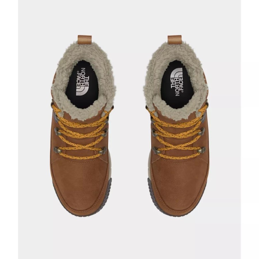 נשים סיירה אמצע תחרה מגפיים עמיד למים הגלימה הצפונית חום