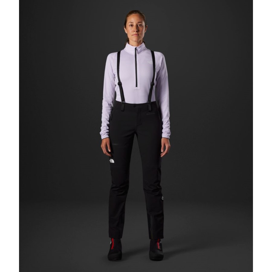 נשים פסגת סדרת Chamlang מכנסי רך מעטפת הצפון פנים שחור