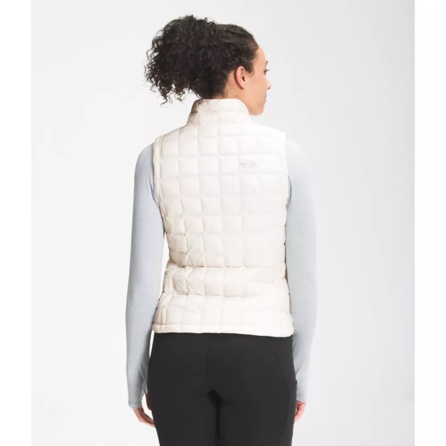נשים Thermoball Eco Vest 2.0 White The North Face