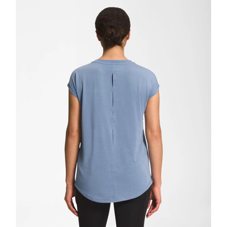 נשים לשוטט עם שרוולים קצרים עם שרוולים קצרים כחול העם הצפוני