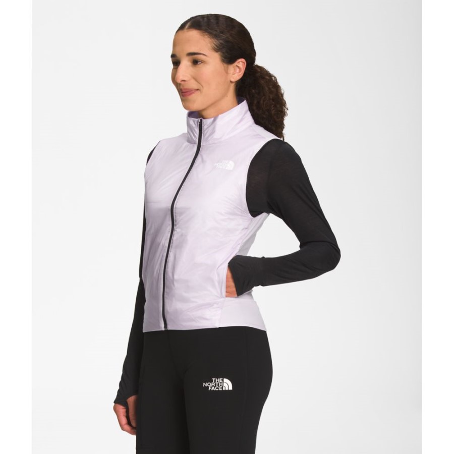 נשים חורף חם אפוד מבודד הצפון פן ערפל לבנדר