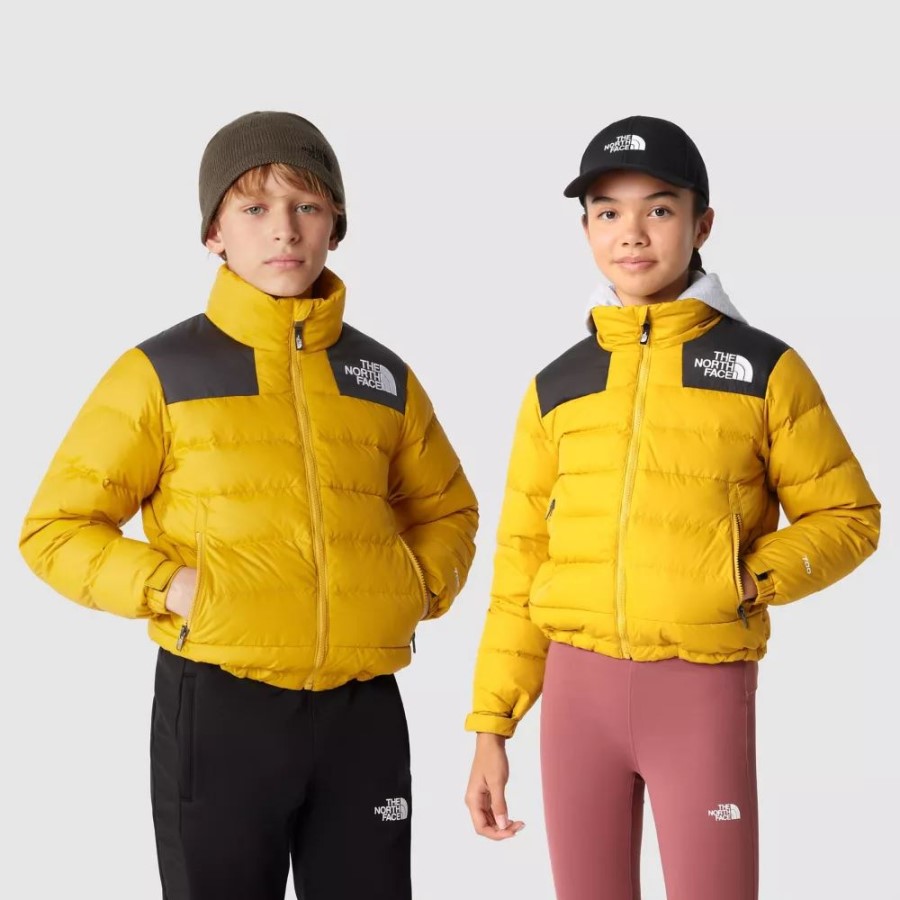Arrowwood Yellow The North Face מעיל נוער מסיף