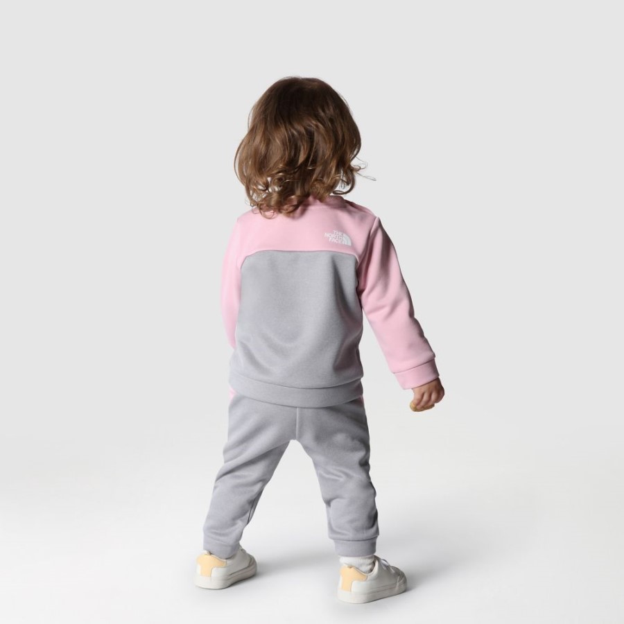 Baby Surgent Crew סט 2 חלקים קמיע ורוד הפן הצפוני