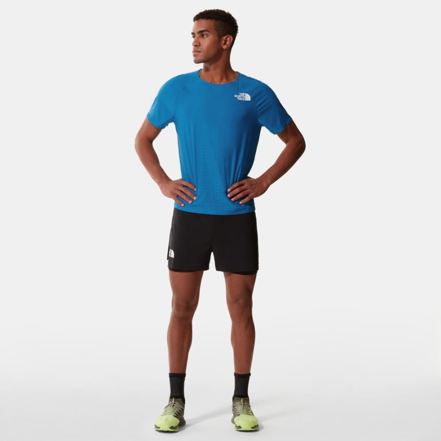 Banff Blue The North Face גברים מסדרת טיסה חולצה חסרת משקל