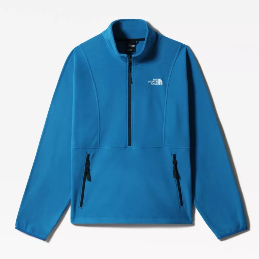 Banff Blue The North Face גברים Tka Attitude 1/4 צמר Zip