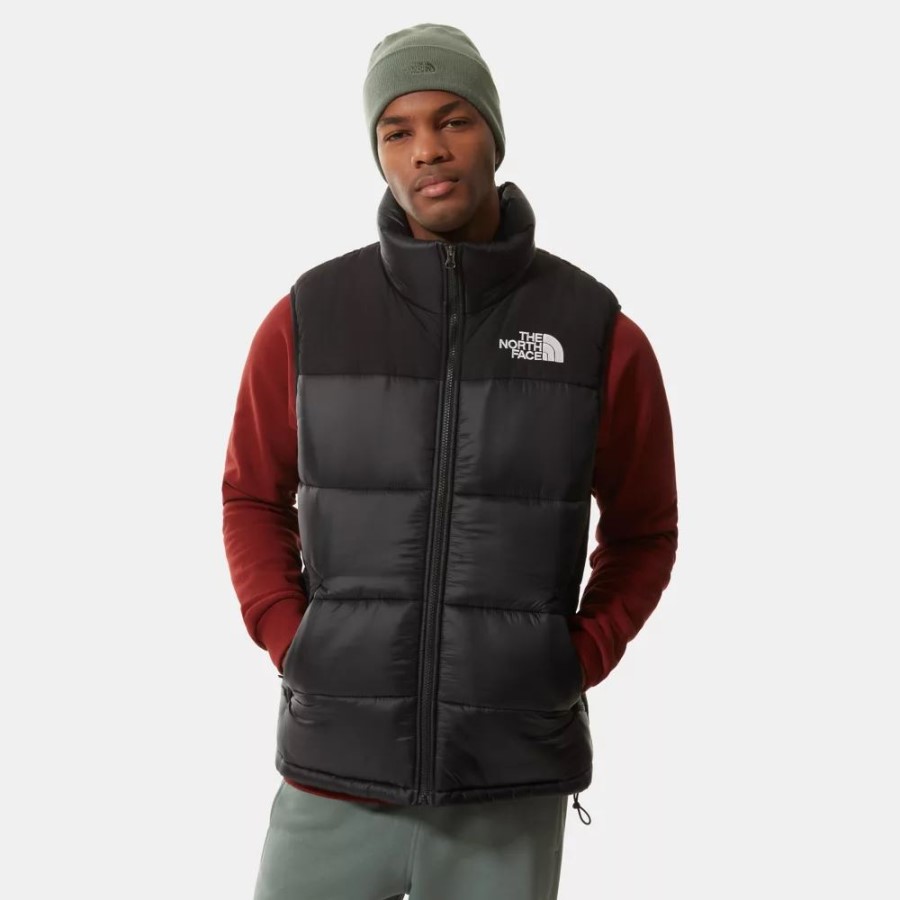 Black The North Face גברים מבודד הימלאיה ג'ילט