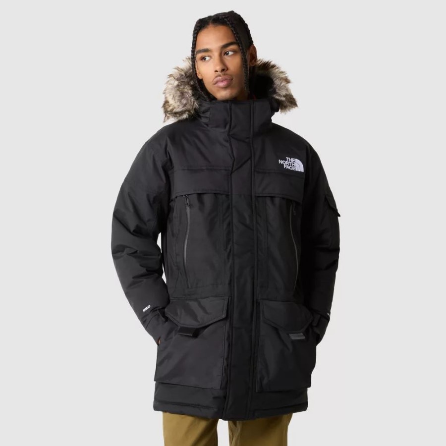 Black The North Face גברים Mcmurdo 2 פארקה