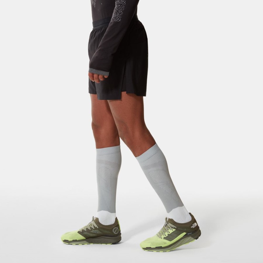 Black The North Face גברים מכנסיים קצרים 2 ב-1